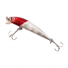 OSKAR 5 CM MODEL FISH RED WHITE (5412340135918)